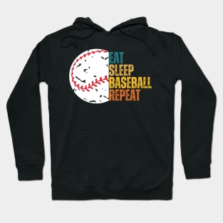 Eat Sleep Baseball Repeat Hoodie